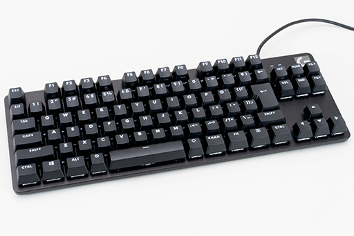 画像ギャラリー No.017のサムネイル画像 / 1万円前後で買いやすいLogicool製メカニカル10キーレスキーボード「G413 TKL SE」を写真でチェック