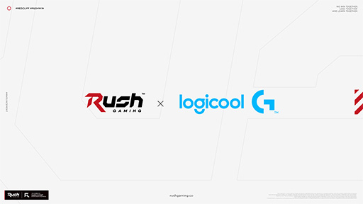 画像ギャラリー No.001のサムネイル画像 / Logicool G，プロチーム「Rush Gaming」をスポンサード。記念キャンペーンも実施