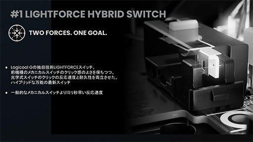 画像ギャラリー No.007のサムネイル画像 / ロジクールから，eスポーツ向けのワイヤレスマウス「PRO X SUPERLIGHT 2」とワイヤレス10キーレスキーボードが10月13日発売