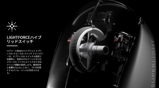 画像ギャラリー No.016のサムネイル画像 / ［レビュー］人気ワイヤレスマウスの後継機「PRO X SUPERLIGHT 2」がついに登場。新スイッチで操作感が向上し，名機がさらに進化