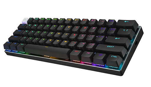 画像ギャラリー No.001のサムネイル画像 / カスタマイズ性の高さでキーの少なさを補う60％キーボード「PRO X 60」がLogitechから登場