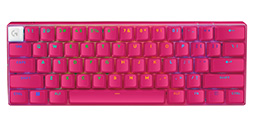 画像ギャラリー No.002のサムネイル画像 / カスタマイズ性の高さでキーの少なさを補う60％キーボード「PRO X 60」がLogitechから登場