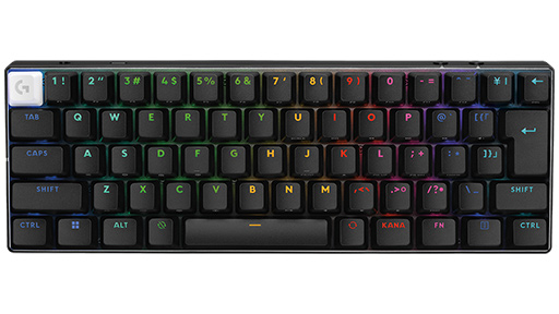 画像ギャラリー No.002のサムネイル画像 / 光学式キースイッチ採用の60％ワイヤレスキーボード「PRO X 60」がロジクールから5月16日に国内発売決定