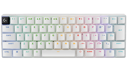 画像ギャラリー No.003のサムネイル画像 / 光学式キースイッチ採用の60％ワイヤレスキーボード「PRO X 60」がロジクールから5月16日に国内発売決定