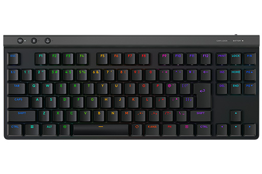 画像ギャラリー No.002のサムネイル画像 / 低背タイプのワイヤレス10キーレスキーボード「G515」がロジクールから。単3乾電池で約300時間動くワイヤレスマウスも同時に