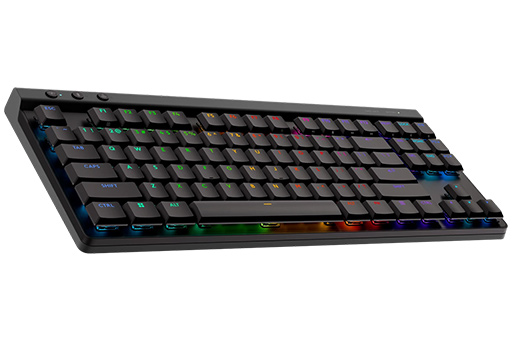 画像ギャラリー No.004のサムネイル画像 / 低背タイプのワイヤレス10キーレスキーボード「G515」がロジクールから。単3乾電池で約300時間動くワイヤレスマウスも同時に