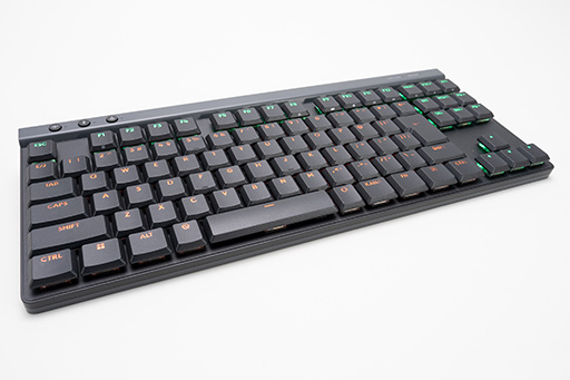 画像ギャラリー No.002のサムネイル画像 / 2万円台前半で買える薄型10キーレスのワイヤレスキーボード「Logicool G515 LIGHTSPEED TKL」［レビュー］