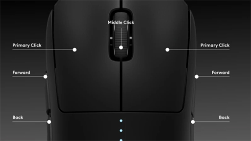 画像ギャラリー No.005のサムネイル画像 / 右手専用デザインのゲーマー向けマウス「PRO X SUPERLIGHT 2 DEX」をLogitechが発表