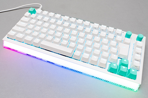 画像ギャラリー No.002のサムネイル画像 / ロジクールのゲーミング10キーレス「G512 X 75」は，トレンドを押さえつつメカニカルもアナログもOKな面白いキーボード