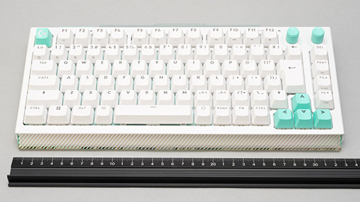 画像ギャラリー No.005のサムネイル画像 / ロジクールのゲーミング10キーレス「G512 X 75」は，トレンドを押さえつつメカニカルもアナログもOKな面白いキーボード