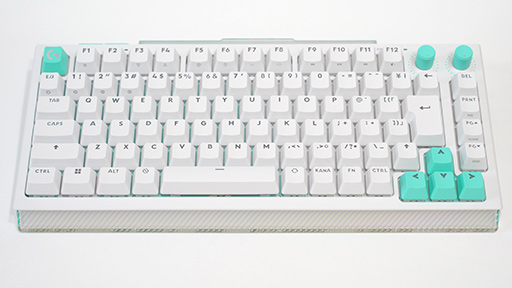 画像ギャラリー No.007のサムネイル画像 / ロジクールのゲーミング10キーレス「G512 X 75」は，トレンドを押さえつつメカニカルもアナログもOKな面白いキーボード