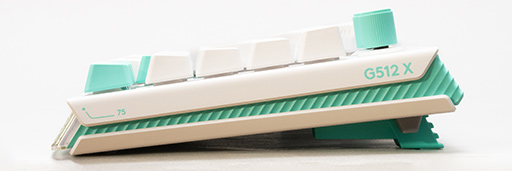 画像ギャラリー No.013のサムネイル画像 / ロジクールのゲーミング10キーレス「G512 X 75」は，トレンドを押さえつつメカニカルもアナログもOKな面白いキーボード