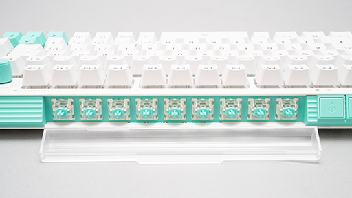 画像ギャラリー No.023のサムネイル画像 / ロジクールのゲーミング10キーレス「G512 X 75」は，トレンドを押さえつつメカニカルもアナログもOKな面白いキーボード