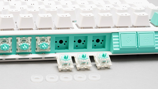 画像ギャラリー No.024のサムネイル画像 / ロジクールのゲーミング10キーレス「G512 X 75」は，トレンドを押さえつつメカニカルもアナログもOKな面白いキーボード