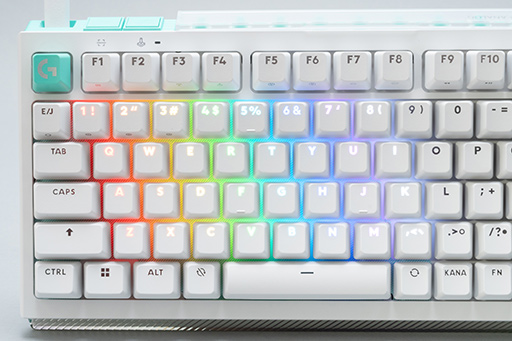 画像ギャラリー No.032のサムネイル画像 / ロジクールのゲーミング10キーレス「G512 X 75」は，トレンドを押さえつつメカニカルもアナログもOKな面白いキーボード