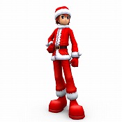 画像ギャラリー No.005のサムネイル画像 / 「LIENS Online」,七面鳥を倒してプレゼントを&街が雪景色に