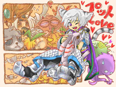 画像ギャラリー No.012のサムネイル画像 / 1番はどれ? 「ホーリービースト」,イラストコンテスト入賞作を発表