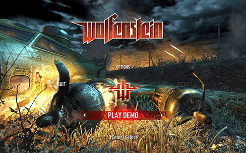 画像ギャラリー No.001のサムネイル画像 / オカルトパワーでドイツ軍を殲滅。ActivisionのFPS，「Wolfenstein」のデモ版を4GamerにUp