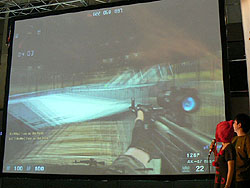 画像ギャラリー No.006のサムネイル画像 / ［TGS 2008＃077］「サドンアタック」のイベントではトッププレイヤーのエキシビションマッチが開催