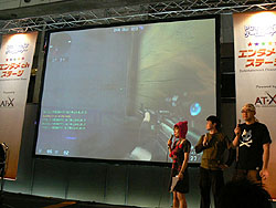 画像ギャラリー No.009のサムネイル画像 / ［TGS 2008＃077］「サドンアタック」のイベントではトッププレイヤーのエキシビションマッチが開催