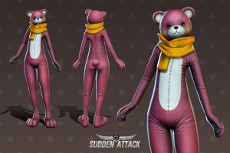 画像ギャラリー No.025のサムネイル画像 / 「サドンアタック」，新モード「人質救出」とマップ「アリーナ」を本日実装。お笑い芸人「インパルス」の2人にちなんだグレネードや，新キャラクターの追加も