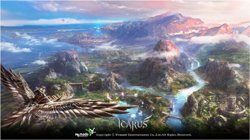 画像ギャラリー No.014のサムネイル画像 / ［G-Star 2012］WeMadeの新作「ICARUS」は上空を舞うドラゴンから別のドラゴンに飛び移って空中での捕獲が可能。その様子をムービーで確認しよう