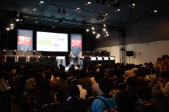 画像ギャラリー No.002のサムネイル画像 / 「ペーパーマン最強決定戦 in ベルサール秋葉原」で，数々の新要素が明らかに。8月には新キャラクターも登場だ