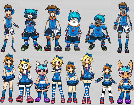 画像ギャラリー No.007のサムネイル画像 / 「ペーパーマン」，新たに「サッカーモード」を実装。ナイフ戦も楽しめる