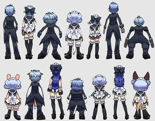 画像ギャラリー No.019のサムネイル画像 / 「ペーパーマン」，ペーパチCASHに「執事・メイド」の衣装やボイスが登場