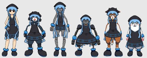 画像ギャラリー No.003のサムネイル画像 / 「ペーパーマン」が「侵略！？イカ娘」と再びコラボ。衣装やキャラボイスを販売