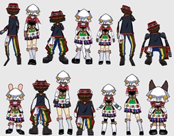 画像ギャラリー No.011のサムネイル画像 / 「ペーパーマン」ペーパチCASHにミリィのボイス武器4種や民族衣装パックなど登場