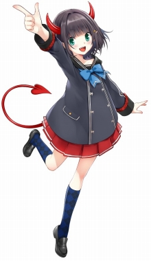 画像ギャラリー No.001のサムネイル画像 / 「ぺーパーマン」に新キャラクター「ルーシー」が登場。楽しいものと可愛いものが好きな悪魔の女の子