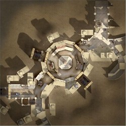 画像ギャラリー No.002のサムネイル画像 / 「WarRock」雪景色から一転，砂漠のオアシスとなった4vs.4専用新マップ「Winter Red Clover」が正式実装