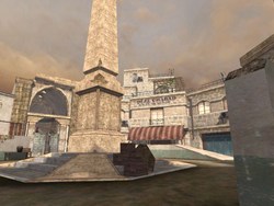 画像ギャラリー No.004のサムネイル画像 / 「WarRock」雪景色から一転，砂漠のオアシスとなった4vs.4専用新マップ「Winter Red Clover」が正式実装