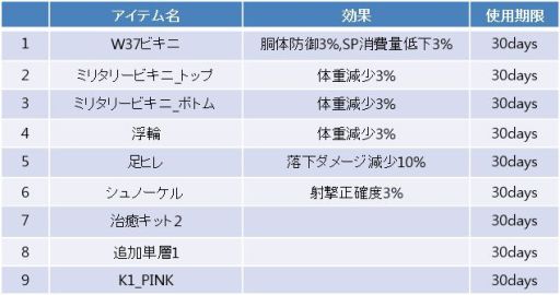 画像ギャラリー No.002のサムネイル画像 / 「WarRock」ビキニと豊富なアイテムがセットになった「ビキニパッケージ」販売