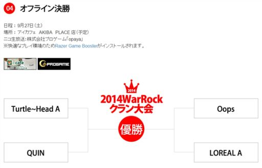 画像ギャラリー No.001のサムネイル画像 / 「WarRock」，クラン戦大会の決勝進出チームが決定。優勝予想イベントも