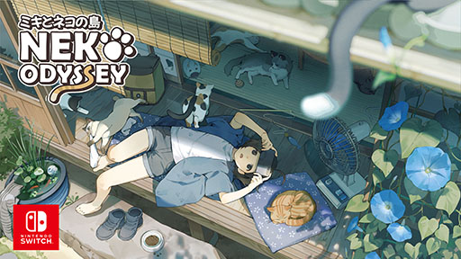 画像ギャラリー No.009のサムネイル画像 / ネコの写真を撮影して収集するカジュアルADV「ミキとネコの島 -Neko Odyssey-」，Switch版を7月30日に発売