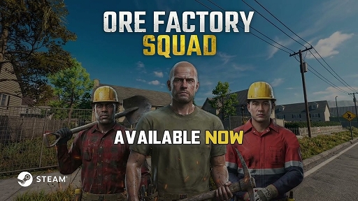 画像ギャラリー No.001のサムネイル画像 / 4人協力採掘・工場建設シム「Ore Factory Squad」配信開始。掘った資源を加工・出荷して資金を稼ぎ,巨大な生産工場を作り上げよう