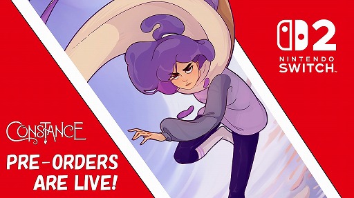画像ギャラリー No.001のサムネイル画像 / 絵筆を振るい,自らの心を冒険する。Nintendo Switch 2版「Constance」が7月30日発売へ。価格が20%オフの予約受付がスタート