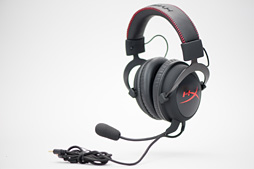 画像ギャラリー No.002のサムネイル画像 / HW短評：Kingston「HyperX Cloud」（1）ハードウェアの完成度をチェックする