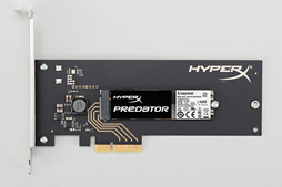画像ギャラリー No.002のサムネイル画像 / HW短評:Kingston「HyperX Predator M.2 PCIe G2 x4 SSD」(3)Iometerテストとまとめ