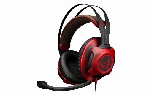 画像ギャラリー No.001のサムネイル画像 / 「Gears of War 4」コラボデザインのHyperX製ゲーマー向けヘッドセットが国内発売