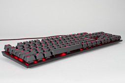 画像ギャラリー No.005のサムネイル画像 / 「HyperX Alloy FPS Mechanical Gaming Keyboard」レビュー。フローティングデザイン採用のCherry MX搭載モデル,その実力は