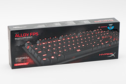 画像ギャラリー No.026のサムネイル画像 / 「HyperX Alloy FPS Mechanical Gaming Keyboard」レビュー。フローティングデザイン採用のCherry MX搭載モデル,その実力は