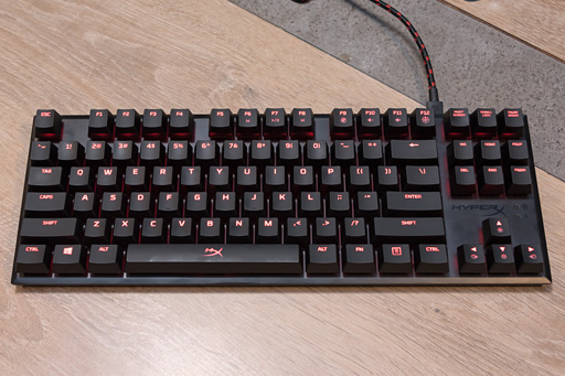 画像ギャラリー No.003のサムネイル画像 / ［COMPUTEX］HyperX，10キーレスと多機能モデル，2つのゲーマー向けキーボードを発表。初のマウス製品に関する続報も
