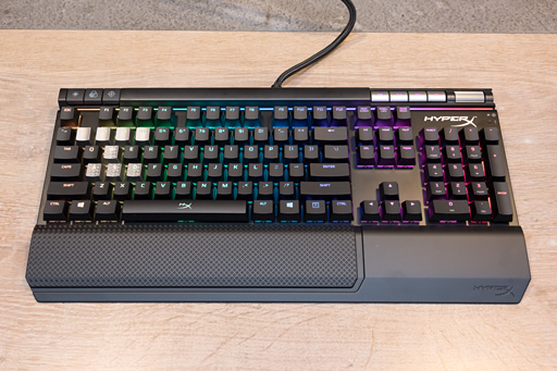 画像ギャラリー No.004のサムネイル画像 / ［COMPUTEX］HyperX，10キーレスと多機能モデル，2つのゲーマー向けキーボードを発表。初のマウス製品に関する続報も