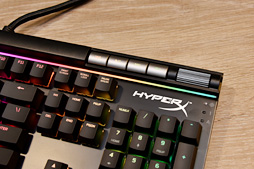 画像ギャラリー No.014のサムネイル画像 / ［COMPUTEX］HyperX，10キーレスと多機能モデル，2つのゲーマー向けキーボードを発表。初のマウス製品に関する続報も