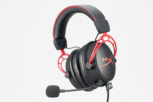 画像ギャラリー No.002のサムネイル画像 / 「HyperX Cloud Alpha」ヘッドセットを試す。見た目こそ地味ながら,完成度はシリーズ史上最高だ