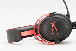 画像ギャラリー No.005のサムネイル画像 / 「HyperX Cloud Alpha」ヘッドセットを試す。見た目こそ地味ながら,完成度はシリーズ史上最高だ