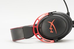 画像ギャラリー No.006のサムネイル画像 / 「HyperX Cloud Alpha」ヘッドセットを試す。見た目こそ地味ながら,完成度はシリーズ史上最高だ